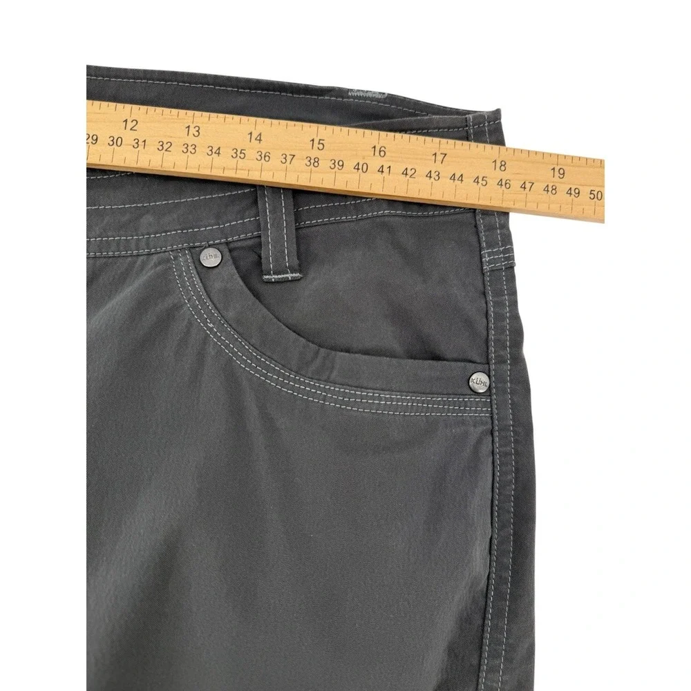Kuhl Gray Cargo Shorts Women 14 Hiking Trail Outdoor Utility Stretch Bermuda 17S